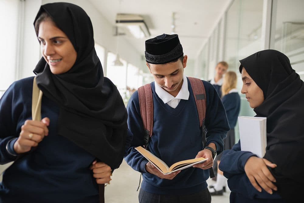 Students learning from across the world